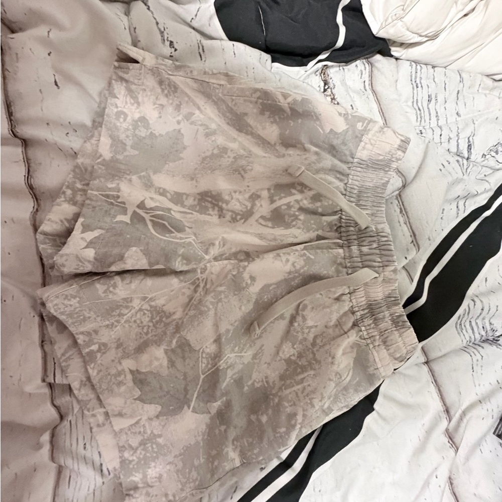 Abercrombie Kids Beige Camouflage Shorts